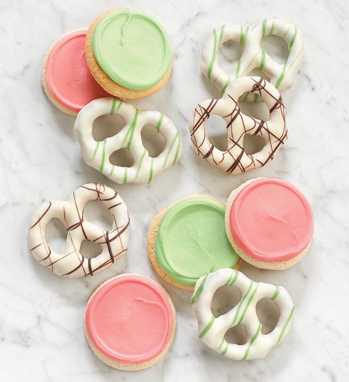 Sweet and Salty Pretzels and Cookies